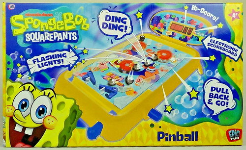 Spongebob pinball machine - pinball,