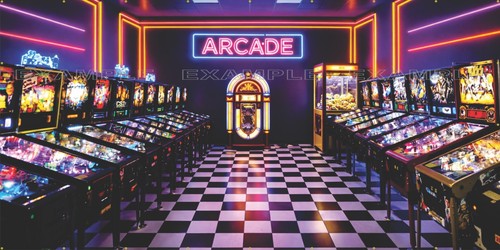 Retro arcade pinball machines - arcade,