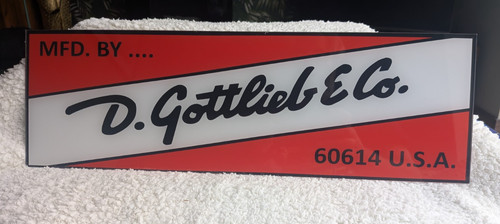 196 gottlieb - go-196, logo)
