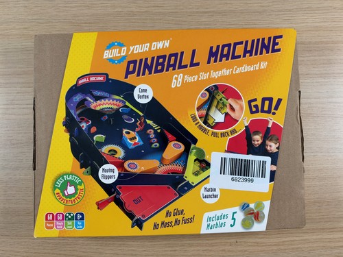 Build your own pinball machine - build,