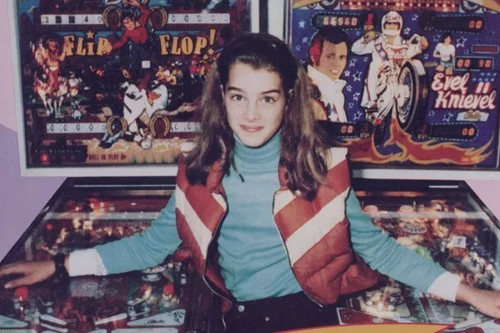 Brooke shields poses - brooke,
